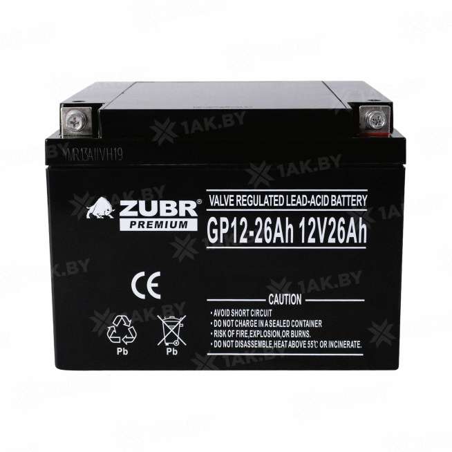 Аккумулятор NPP для ИБП, детского электромобиля, эхолота (26 Ah,12 V) AGM 166x175x125 8.05 кг 0