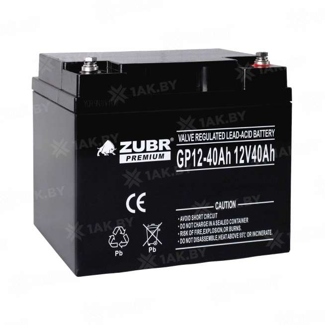 Аккумулятор NPP для ИБП, детского электромобиля, эхолота (40 Ah,12 V) AGM 197х165х170 13.5 кг 2