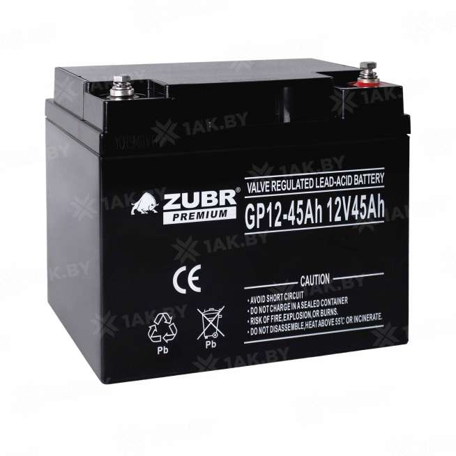 Аккумулятор NPP для ИБП, детского электромобиля, эхолота (45 Ah,12 V) AGM 197х165х170 14.3 кг 1