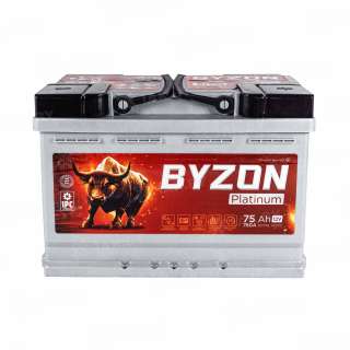 Аккумулятор BYZON (75 Ah) 760 A, 12 V Обратная, R+ L3 BYZ750P