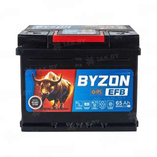 Аккумулятор BYZON (65 Ah) 650 A, 12 V Обратная, R+ L2 BYZ650F