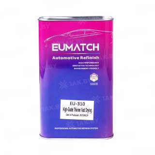 High-Grade Thinner Fast Drying/Высококачественный растворитель 310 быстросохнущий EUMATCH 1л