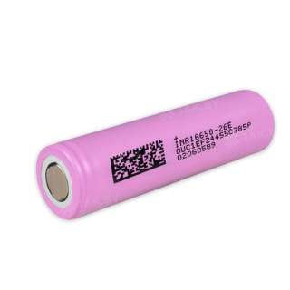 Аккумуляторный элемент DMEGC Li-ion INR18650/26E (3.7 В, 2600 мАч, 7.8A)