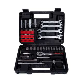 Набор ручного инструмента NORD STERN "Basic" NS-HTB0062EL 62 предмета 24 зубца CR-V