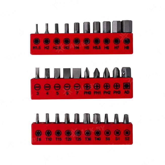 Набор ручного инструмента NORD STERN "Basic" NS-HTB0062EL 62 предмета 24 зубца CR-V 2