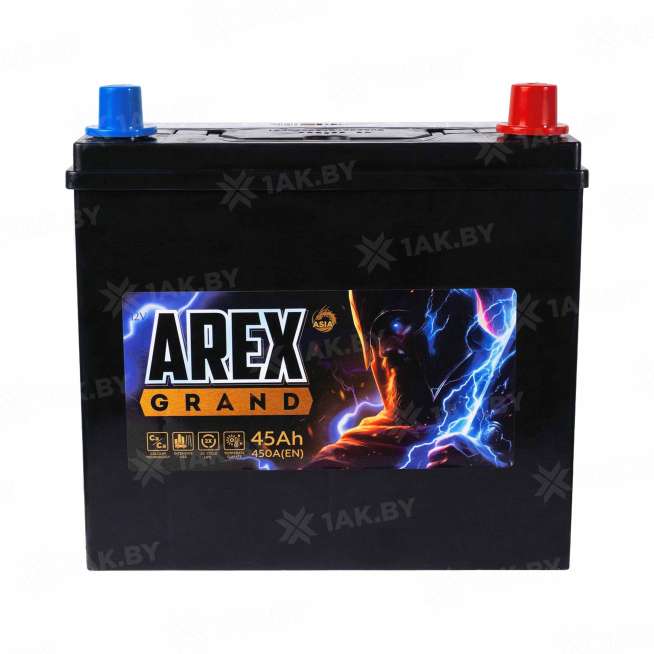 Аккумулятор AREX (45 Ah) 450 A, 12 V Обратная, R+ B24 ARG450JS 0