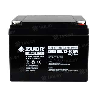 Аккумулятор для ИБП ZUBR (28 Ah) , 12 V  HRL12-105WKIJO(ZUBR)