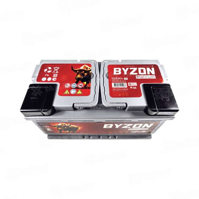 Аккумулятор BYZON (105 Ah) 1000 A, 12 V Обратная, R+ L5 BYZ1050P 2