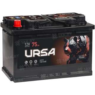 Аккумулятор URSA (75 Ah) 680 A, 12 V Прямая, L+ L3 UE751E