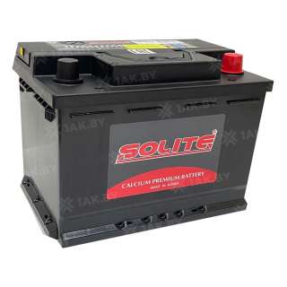 Аккумулятор SOLITE (62 Ah) 600 A, 12 V Обратная, R+ L2 SCMF56219