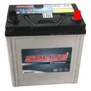 Аккумулятор SOLITE (40 Ah) 400 A, 12 V Обратная, R+ B19 EFB M42