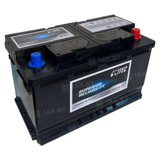 Аккумулятор HITEC (80 Ah) 800 A, 12 V Обратная, R+ Европа